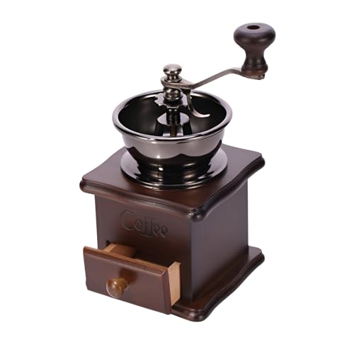 レトロ 手挽きコーヒーミル イタリア製 楽天市場】BLACK VINTAGEINOX コーヒーミル 手挽き ハンドル式